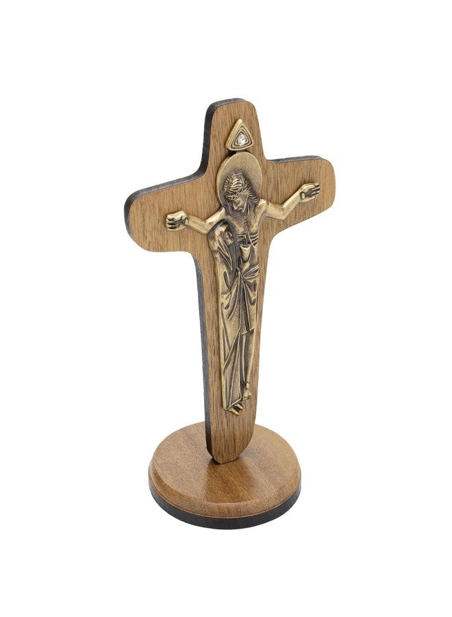 Intercession Unity Wooden Cross Crucifix - Image 5